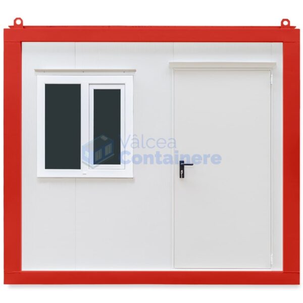 container birou valcea 3metri rosu