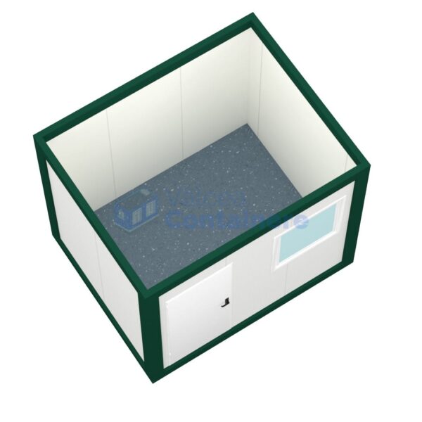 container birou valcea 3metri verde2