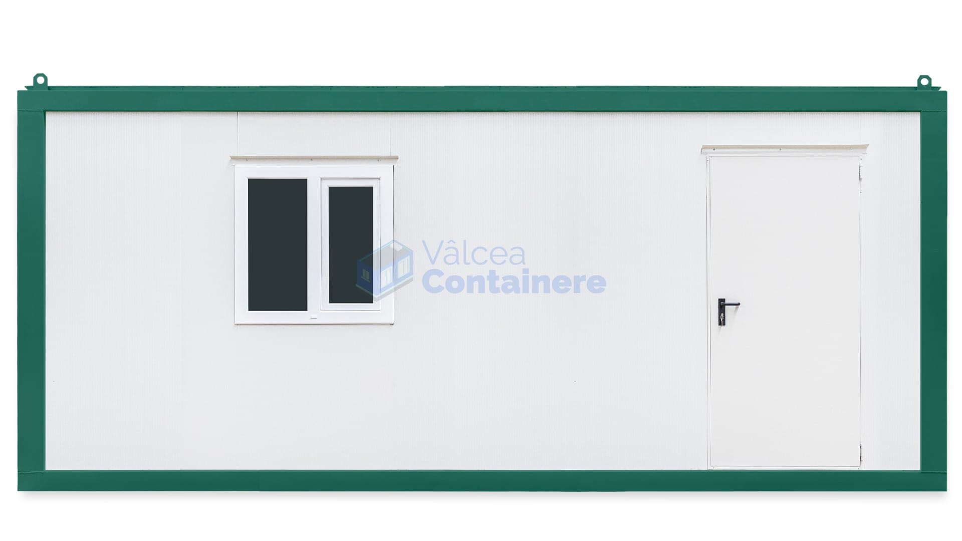 container birou valcea 6metri 1geam verde