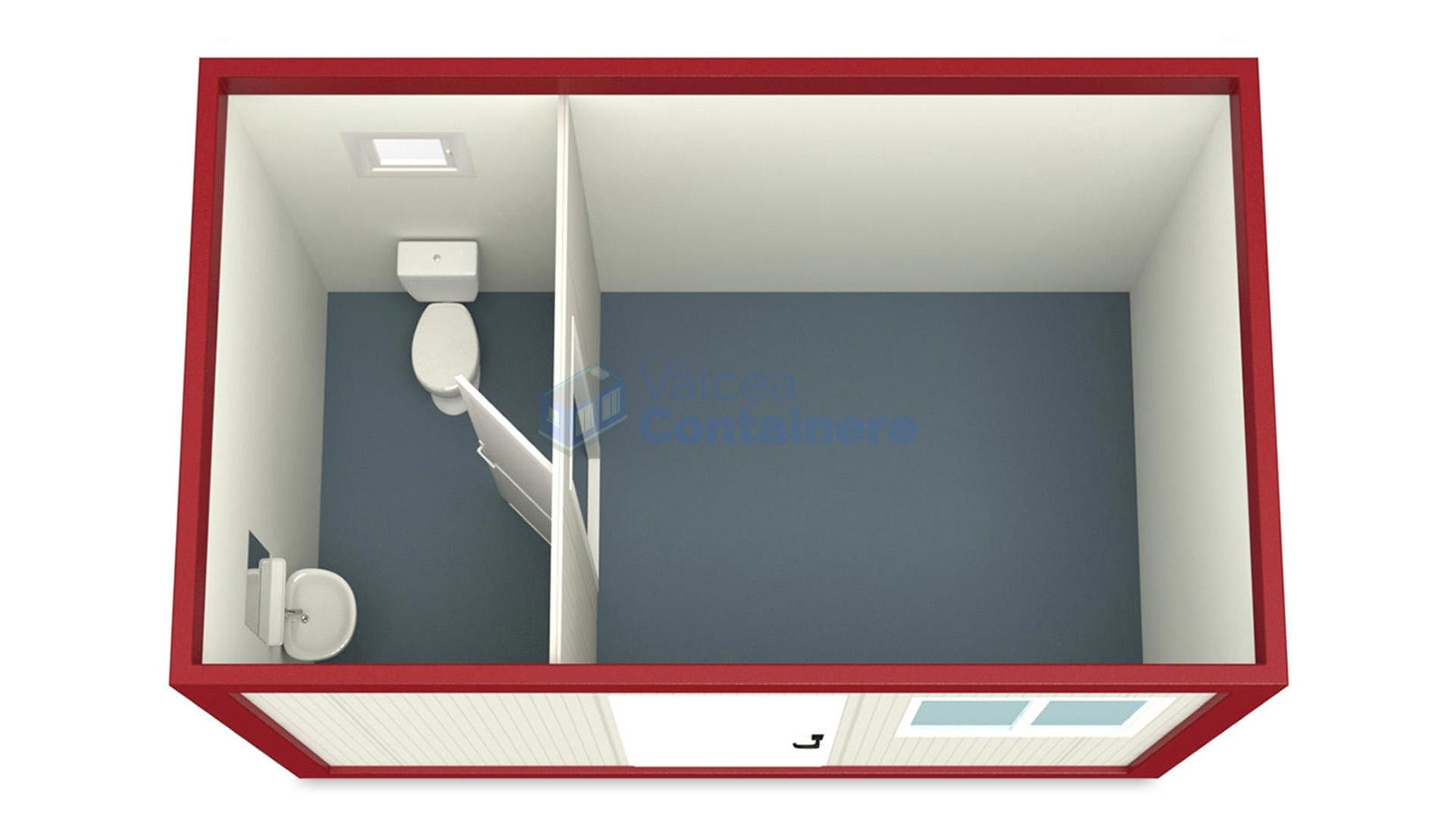 container casa valcea 4metri rosu2