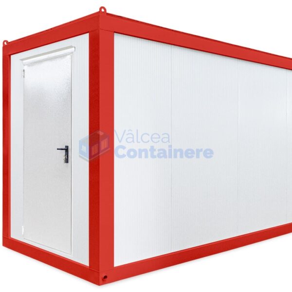 container depozitare valcea 4metri rosu