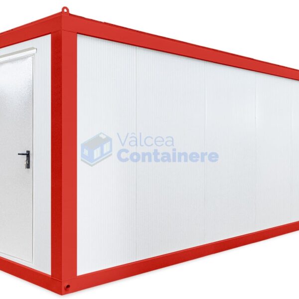 container depozitare valcea 6metri rosu