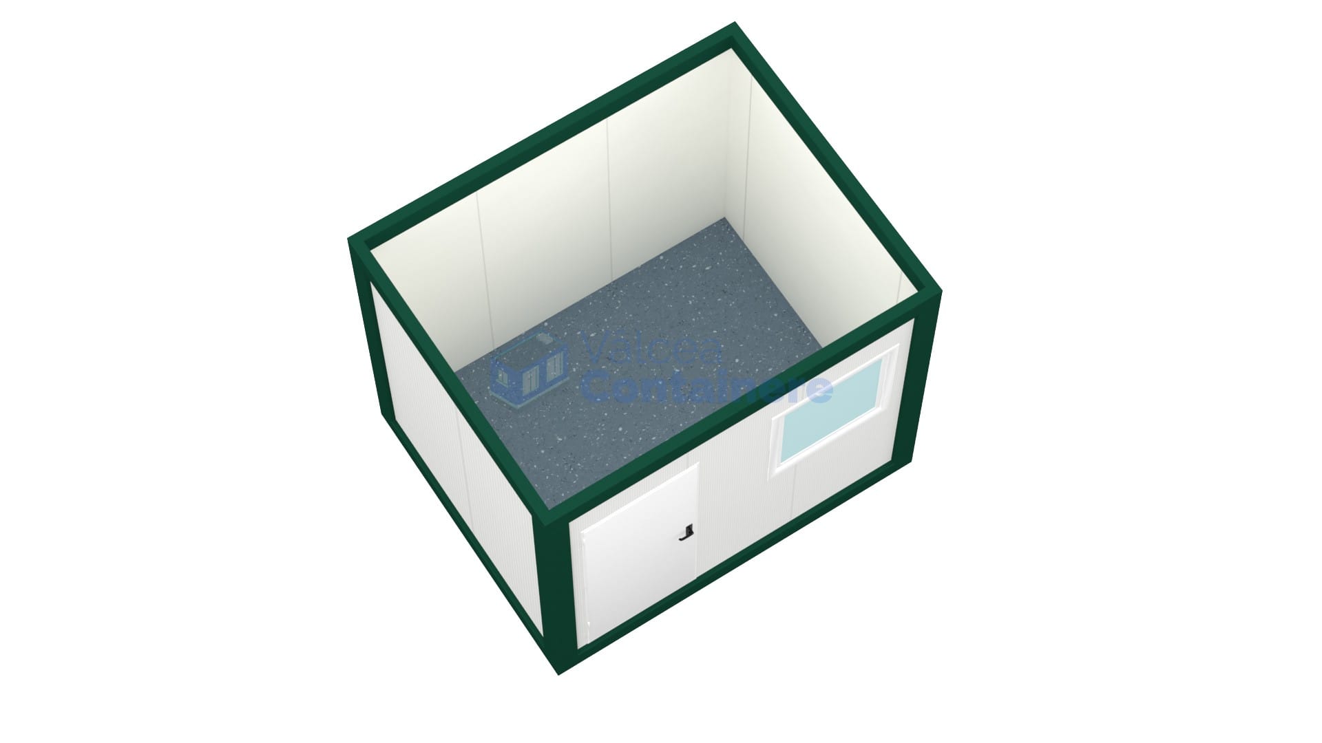 container santier valcea 3metri verde2