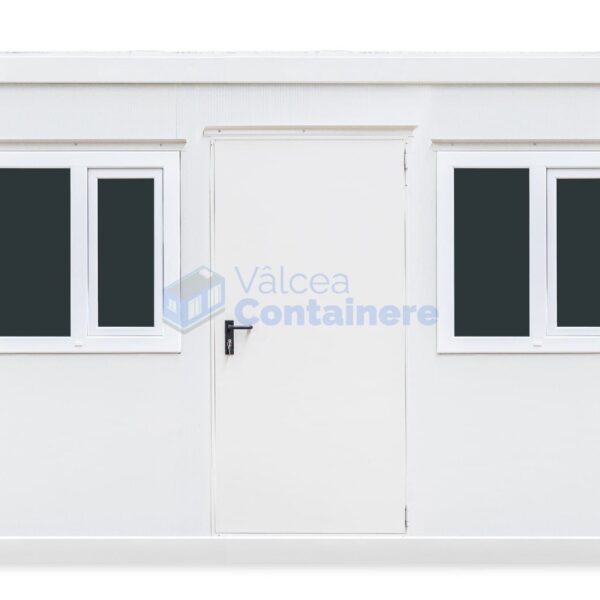 container santier valcea 4metri 2geamuri alb