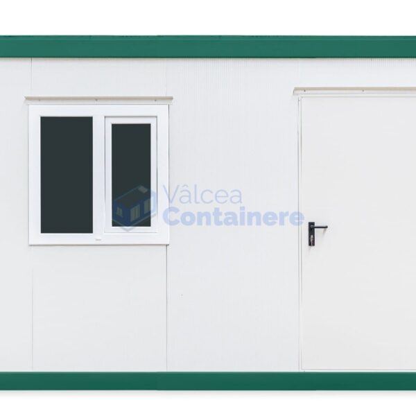 container santier valcea 4metri 1geam verde