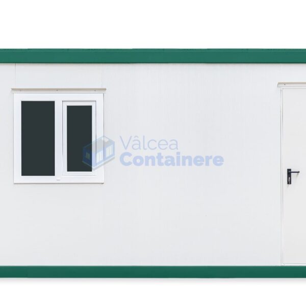 container santier valcea 6metri 1geam verde